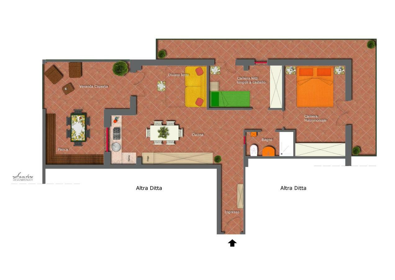 Capo D'Orlando Apartments - Sabbia Экстерьер фото